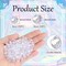 500pcs Crystal Glass Beads – Clear & Colorful Loose Beads (Bracelets 6/8mm, AB Color)